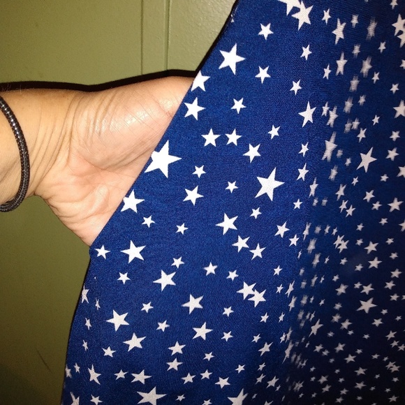 Simply Aster sz 2x Star dress with pockets!! - Picture 3 of 3